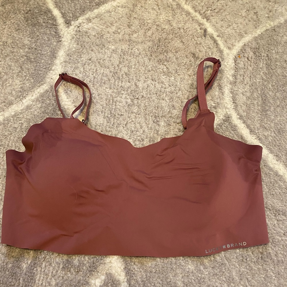 Lucky Brand Mauve Seamless Bra